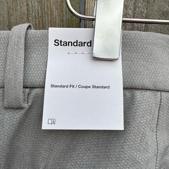 Nike Golf Shorts Dri Fit Gray Size 40 NWT Flat Front Chino Strechy Fabric - Picture 7 of 7